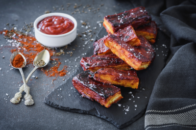 BBQ Seitan Strips