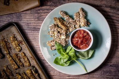 Vegan Baked Zucchini Fries Recipe
