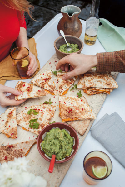 Sweet Potato Quesadillas