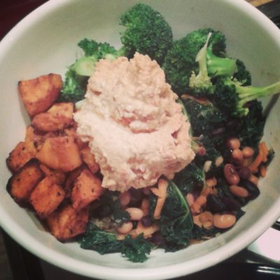 Vegan healthy meal