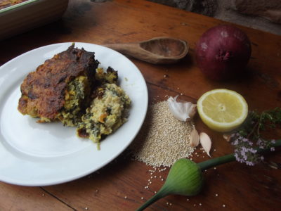 Vegan quinoa bake