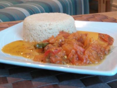 Vegan tomato curry