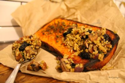 butternut and toasted bread