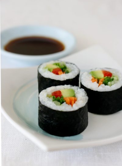 Vegan sushi