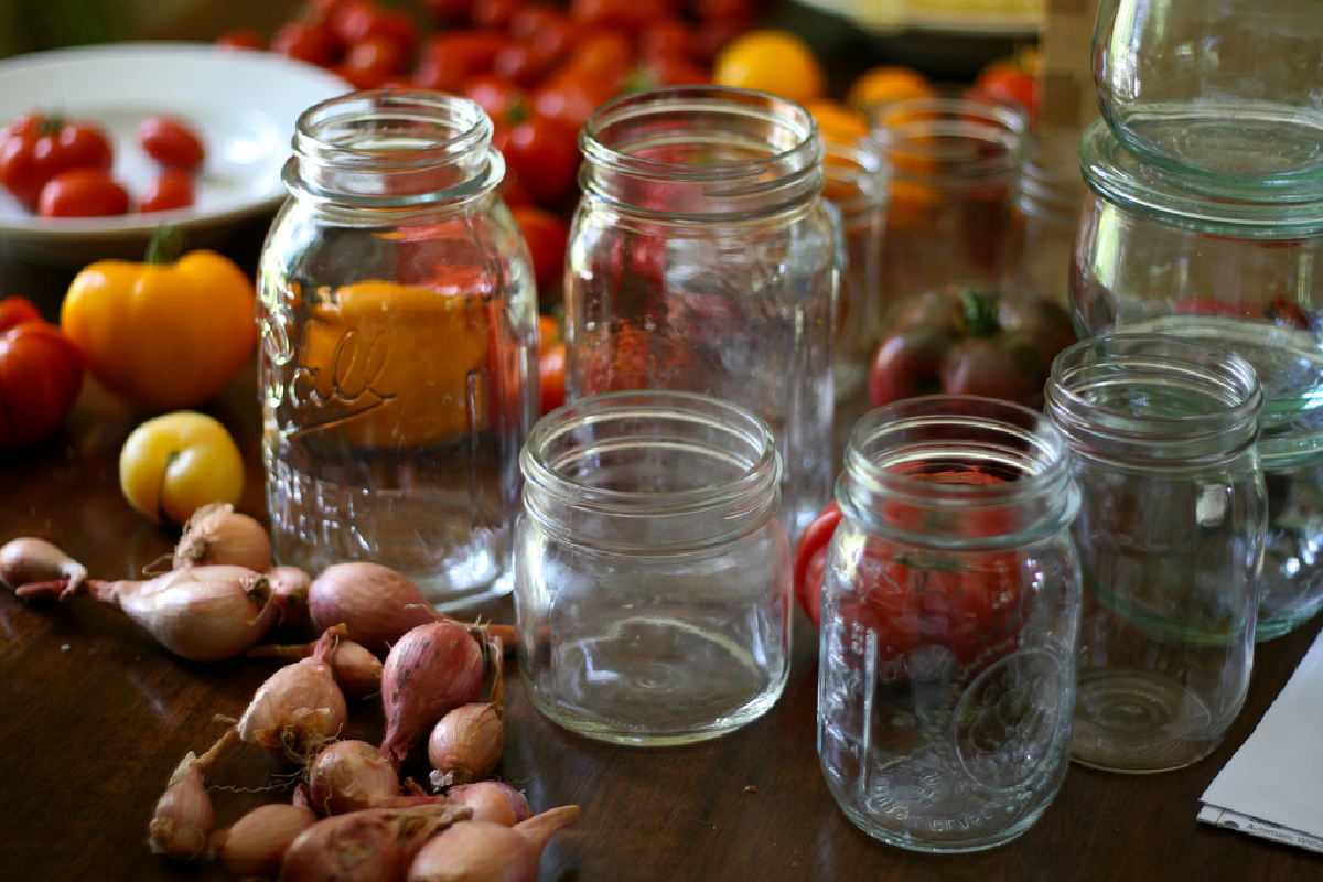 An array of vegan-friendly foods on a table