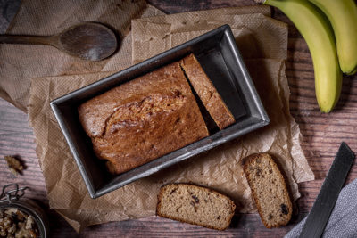 Vegan Banana Raisin and Walnut Loaf Recipe