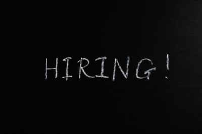 We're Hiring