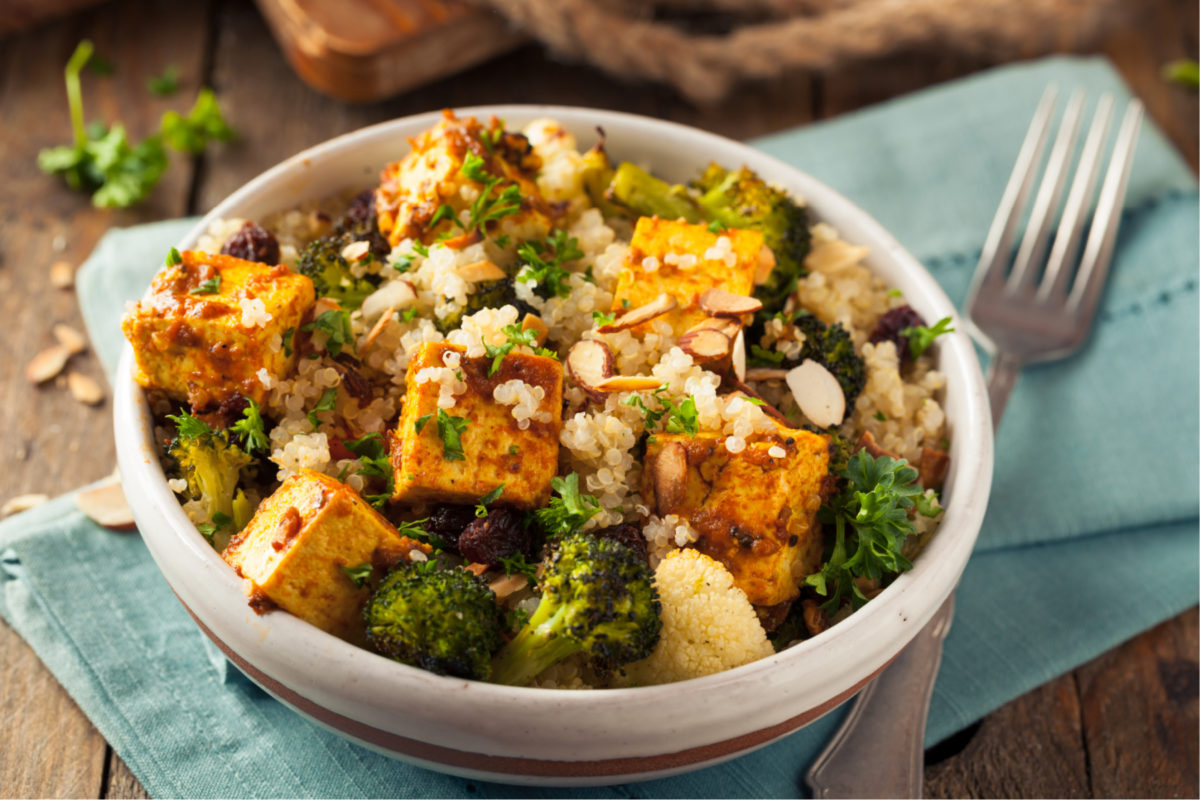 Tofu curry