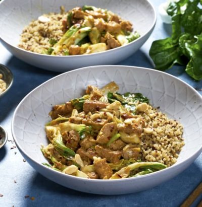 Satay Tofu Stir Fry