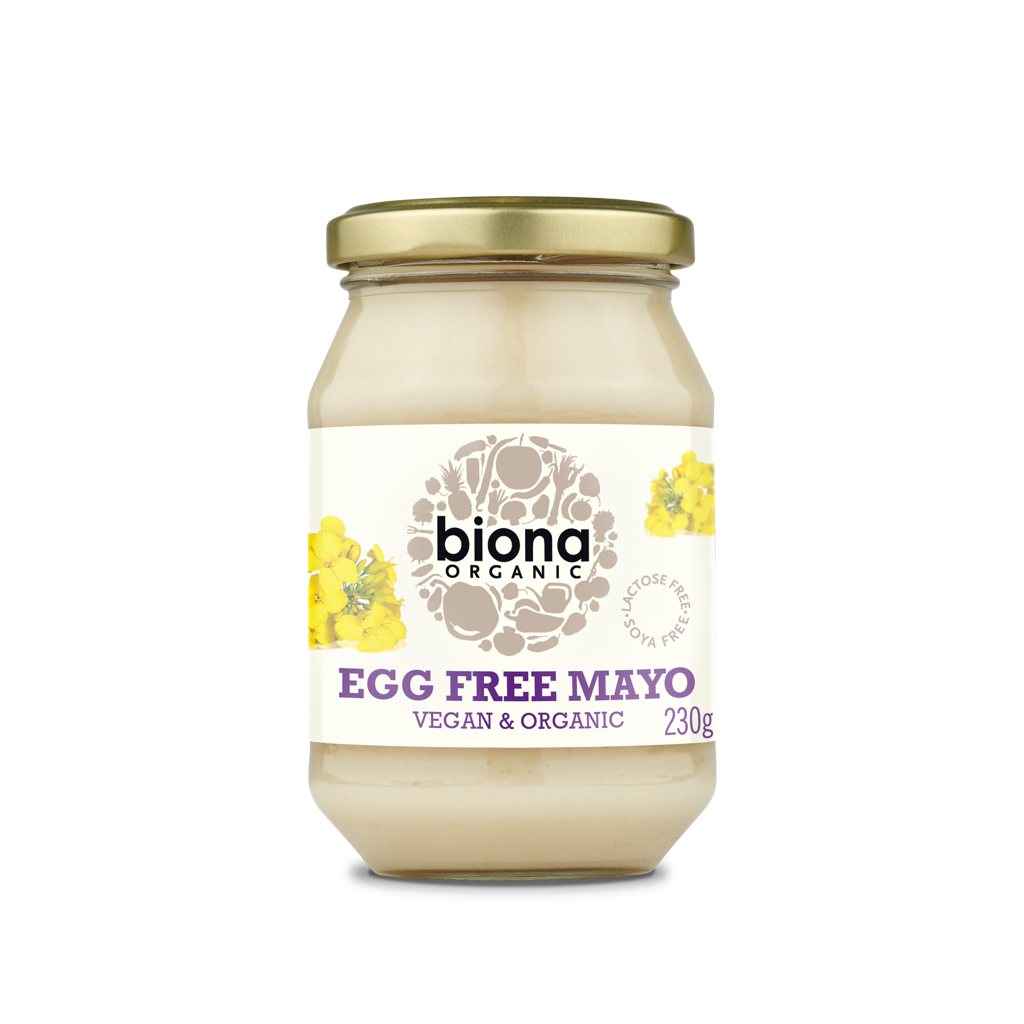 A jar of Biona Organic mayonnaise