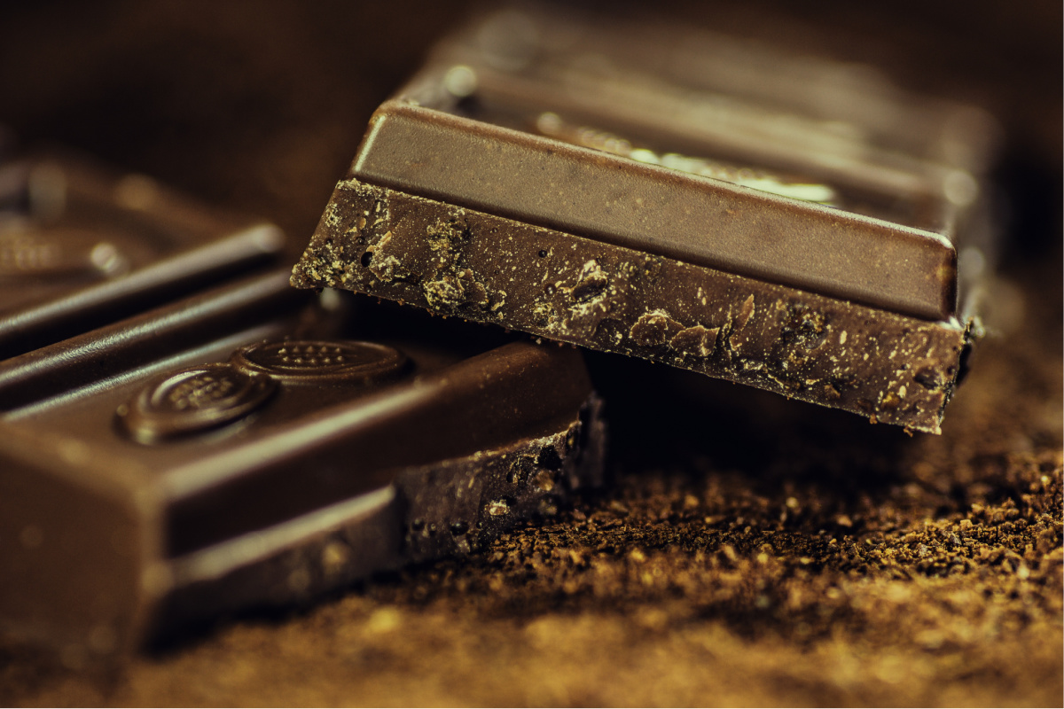 2 blocks of dark chocolate