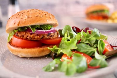 very easy bean burgers