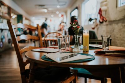 Cafe/restaurant table