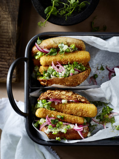Vegan Fish Burger