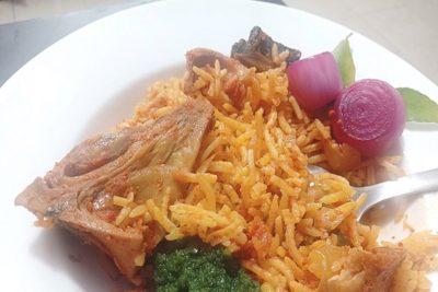 Jackfruit biryani