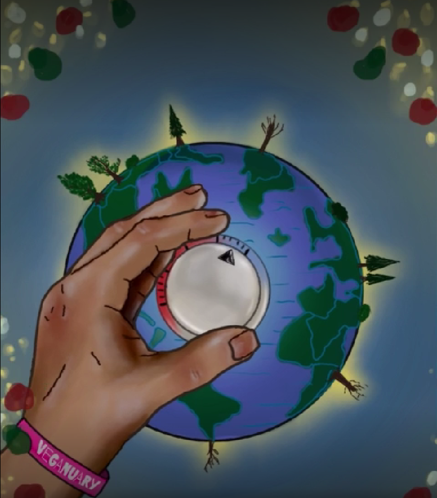 Jenna French Veganuary artwork