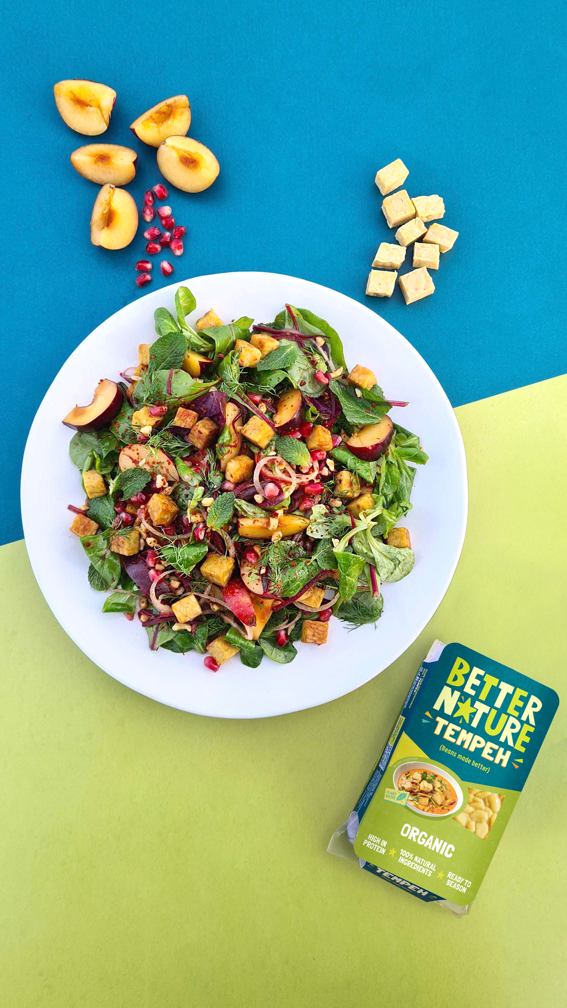 Nutty Tempeh Salad