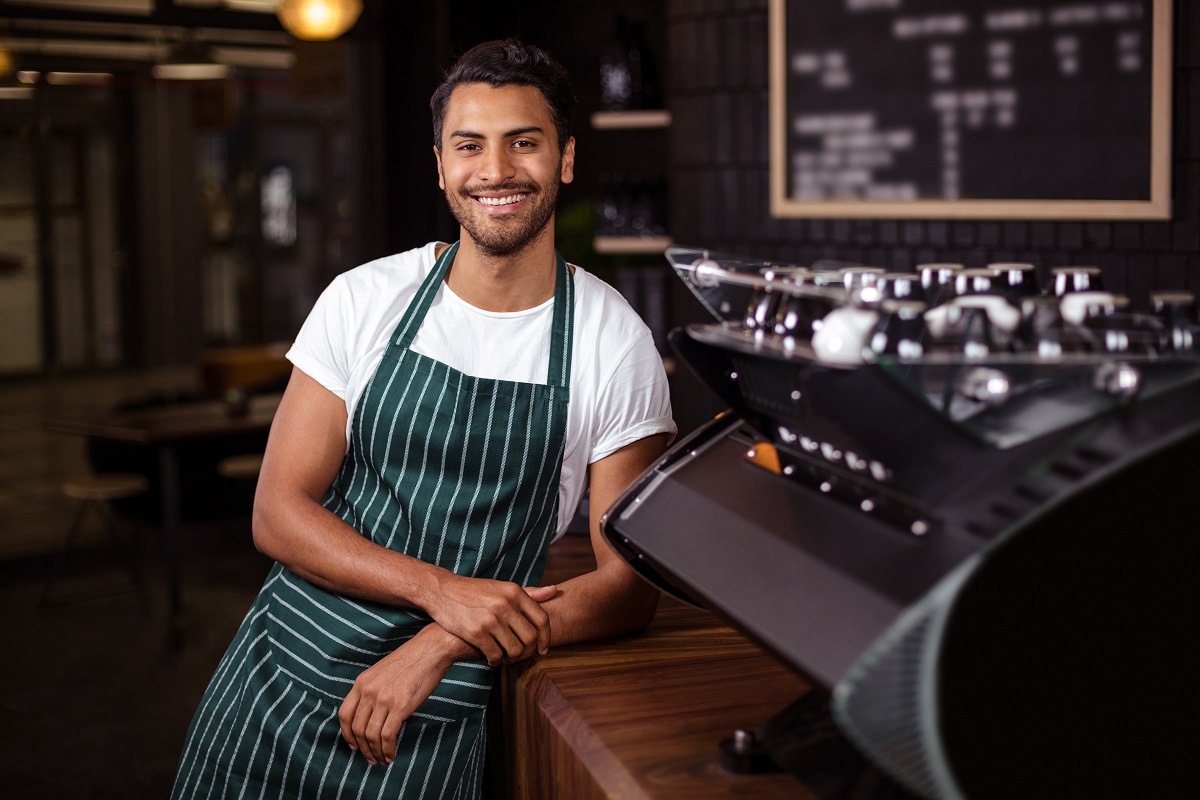 Young barista