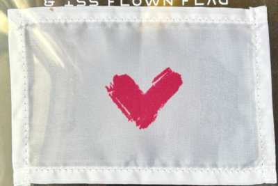 Veganuary Flag ISS