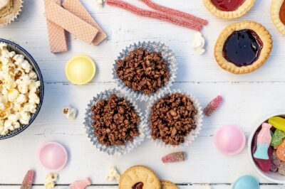 Vegan Chocolate Rice Crispy Cakes
